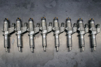 DDP 45% Over Remanufactured Injector Set for 2001-2004 Silverado/Sierra HD - DDPLB7-75