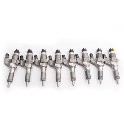 Dynomite Diesel DDPNLB7-300 150 percent over brand-new injector set for 2001-2004 Chevy Silverado and GMC Sierra 2500HD and 3500 6.6L Duramax LB7 trucks