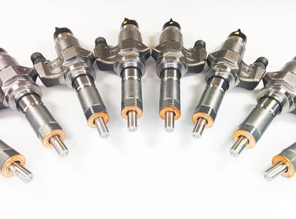 Dynomite Diesel DDPNLB7-ECO Economy Series brand-new injector set for 2001-2004 Chevy Silverado and GMC Sierra 2500HD and 3500 6.6L Duramax LB7 trucks