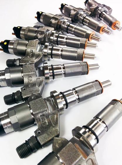 Dynomite Diesel DDPNLB7-ECO Economy Series brand-new injector set for 2001-2004 Chevy Silverado and GMC Sierra 2500HD and 3500 6.6L Duramax LB7 trucks