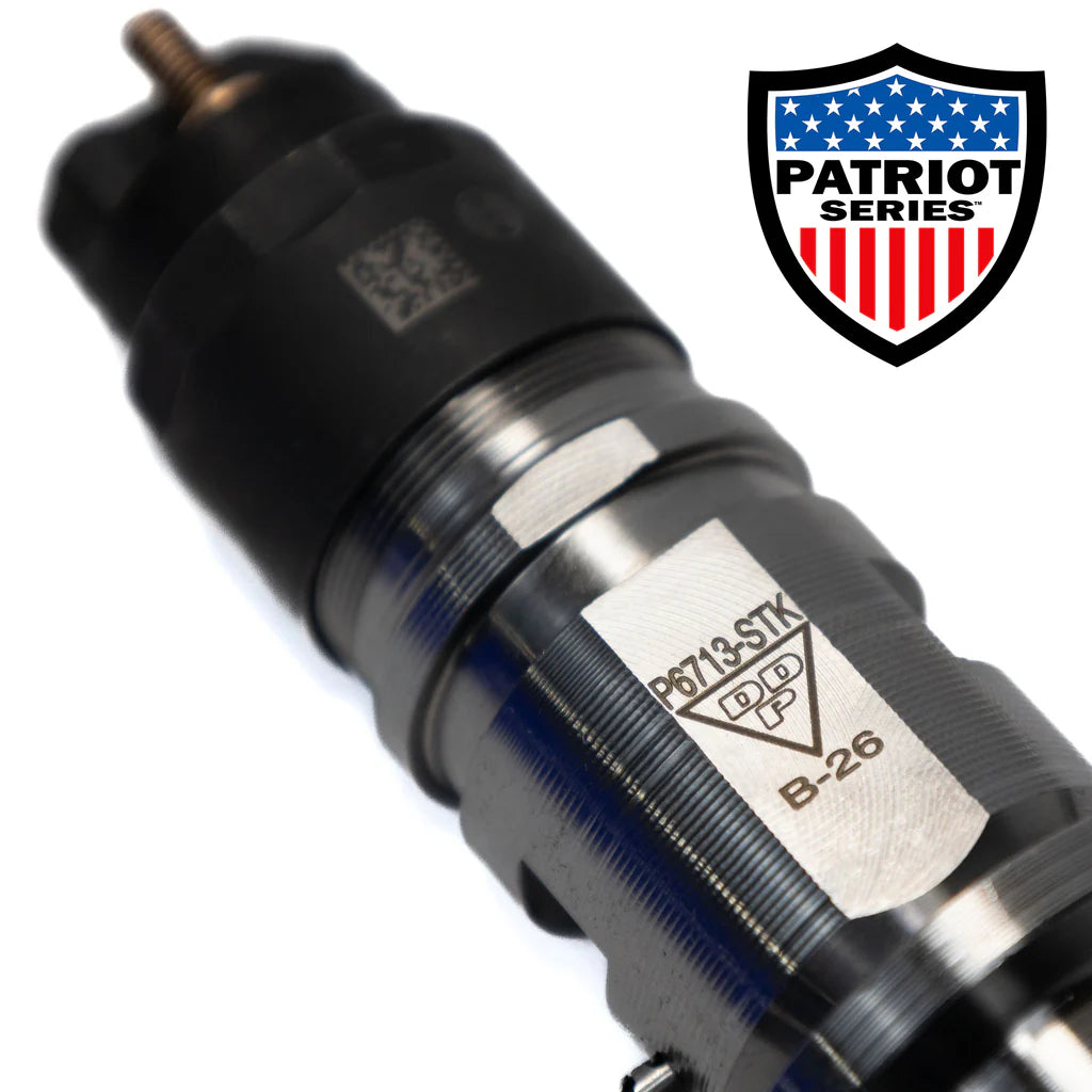 DDP P6713-STK Patriot Series stock reman injector for 2013-2018 Ram 2500 and Ram 3500 6.7L Cummins diesel trucks