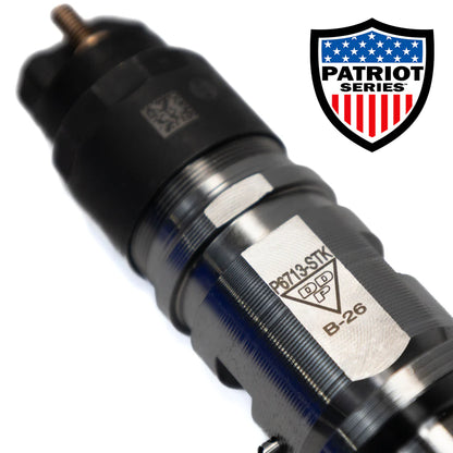 DDP P6713-STK Patriot Series stock reman injector for 2013-2018 Ram 2500 and Ram 3500 6.7L Cummins diesel trucks