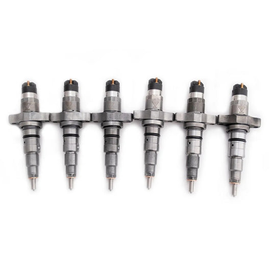 Dynomite Diesel DDP305-350 150 percent over remanufactured injector set for 2003-2004 Dodge Ram 2500 and 3500 5.9L Cummins trucks