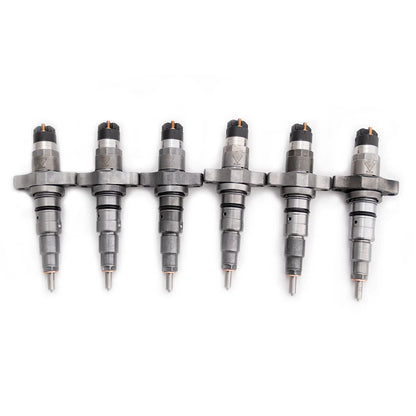 Dynomite Diesel DDP325-120 45 percent over remanufactured injector set for 2004.5-2007 Dodge Ram 2500 and 3500 5.9L Cummins trucks