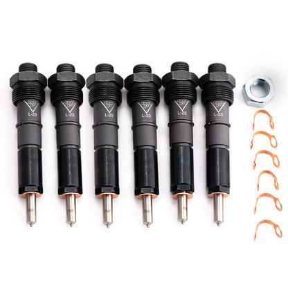 Dynomite Diesel DDP9498-4 Stage 4 injector set for 1994-1998 Dodge Ram 2500 and 3500 5.9L 12-valve Cummins trucks