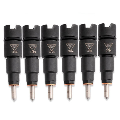 Dynomite Diesel DDPISB-100 100HP injector set for 1998.5-2002 Dodge Ram 2500 and 3500 5.9L 24-valve Cummins trucks