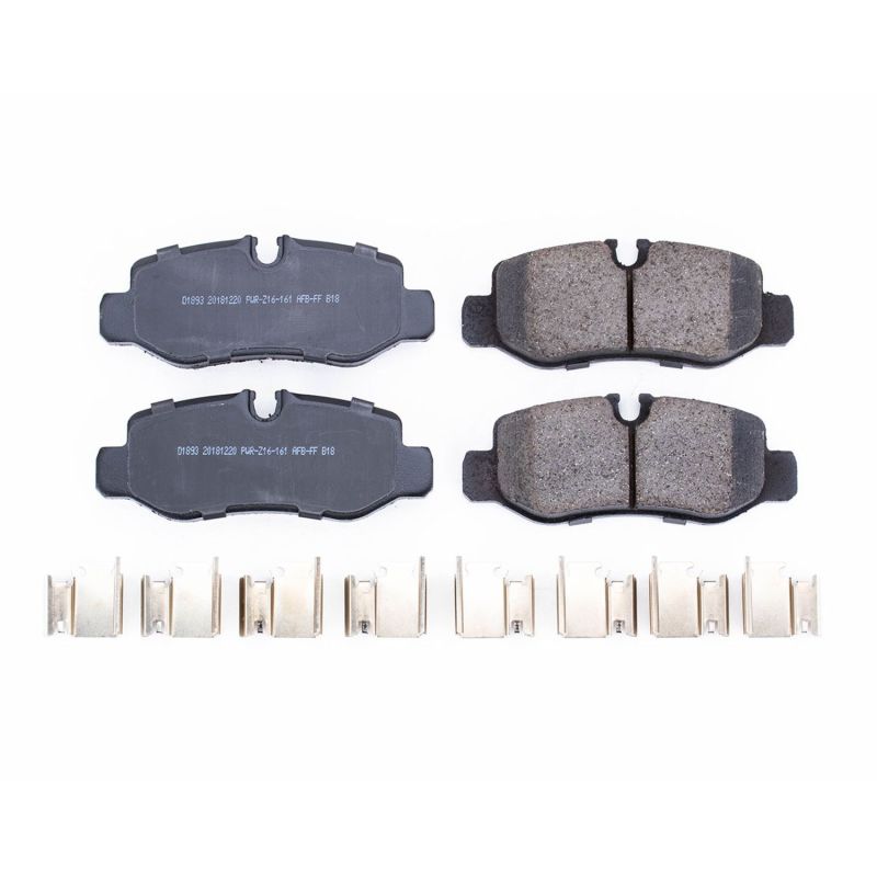 Power Stop 16-19 Mercedes-Benz Metris Rear Z17 Evolution Ceramic Brake Pads w/Hardware PowerStop