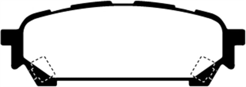 EBC GreenStuff Rear Brake Pads - DP21687 EBC