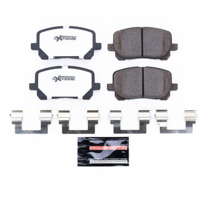 Power Stop 03-08 Pontiac Vibe Front Z26 Extreme Street Brake Pads w/Hardware PowerStop