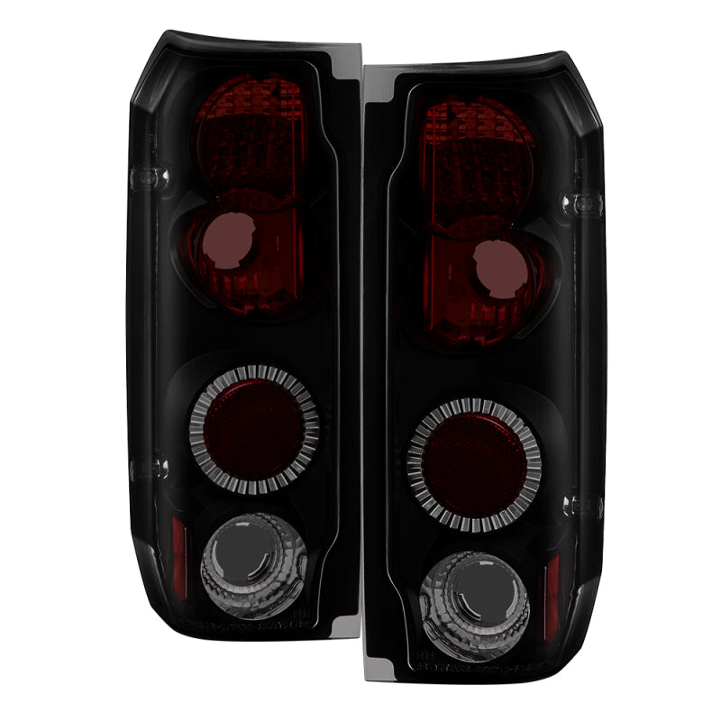 Spyder Ford F150 87-96/Ford Bronco 88-96 Euro Style Tail Lights Black Smoke ALT-YD-FF15089-BSM SPYDER