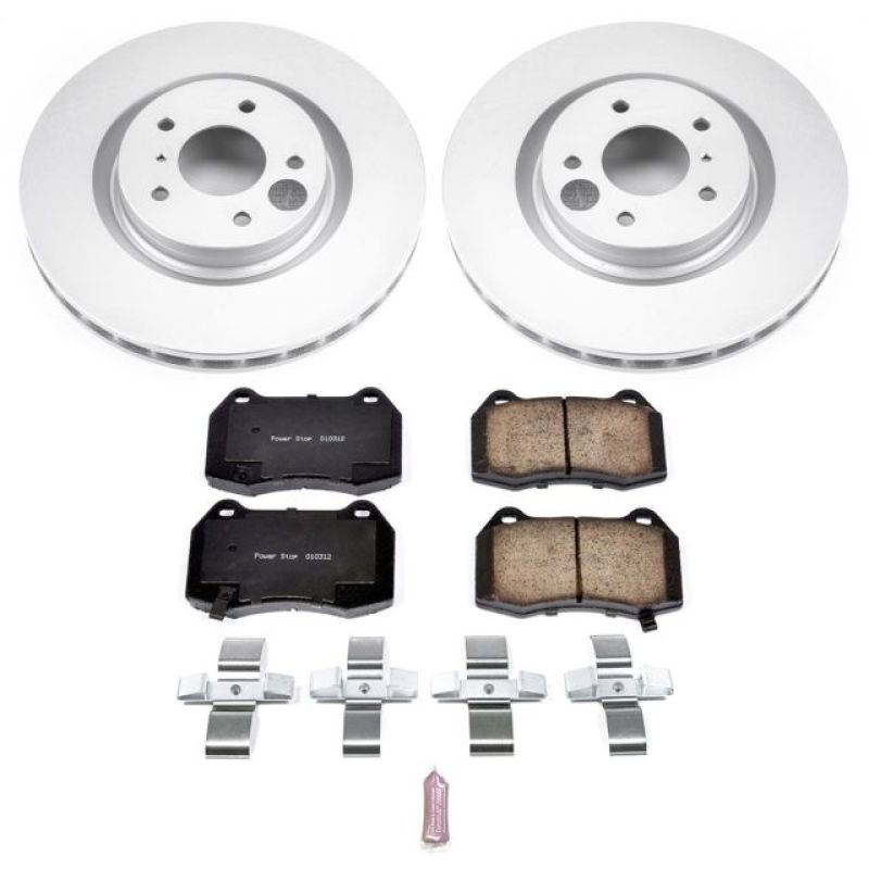 Power Stop 03-04 Infiniti G35 Front Z17 Evolution Geomet Coated Brake Kit PowerStop