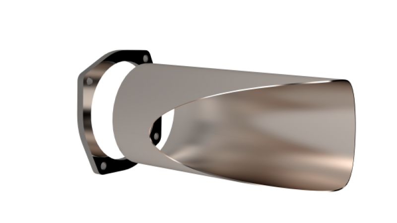 QTP 5in Weld-On QTEC DIY Cutout Pipe QTP