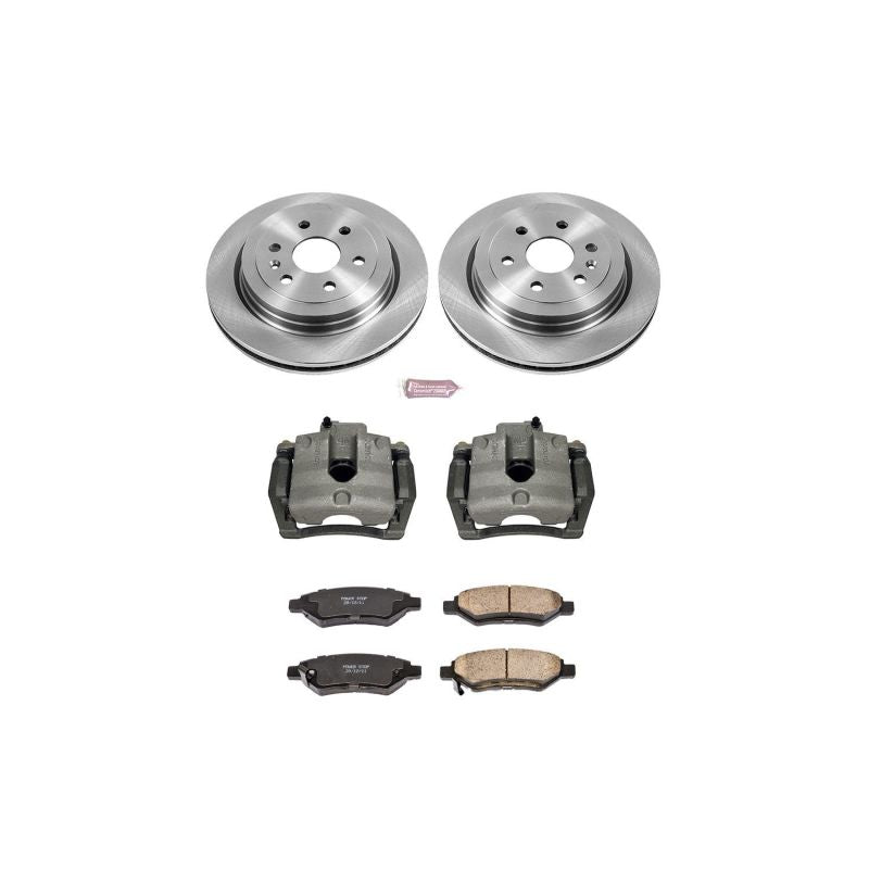 Power Stop 10-16 Cadillac SRX Rear Autospecialty Brake Kit w/Calipers PowerStop