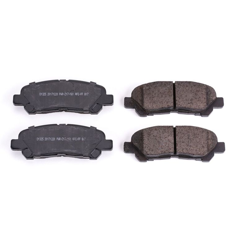 Power Stop 08-13 Toyota Highlander Rear Z16 Evolution Ceramic Brake Pads PowerStop