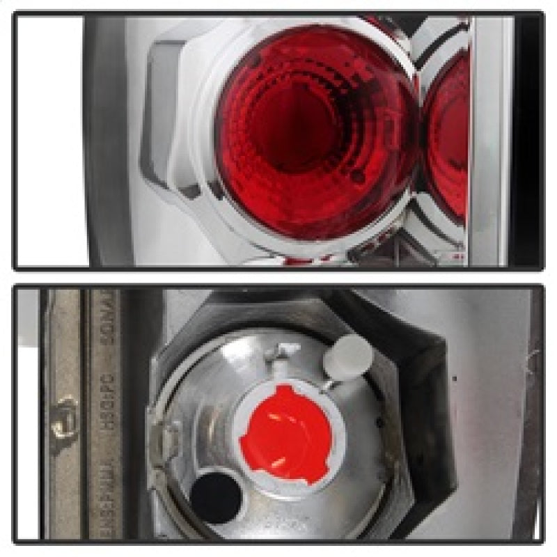 Spyder Chevy Avalanche 02-06 Euro Style Tail Lights Chrome ALT-YD-CAV04-C SPYDER