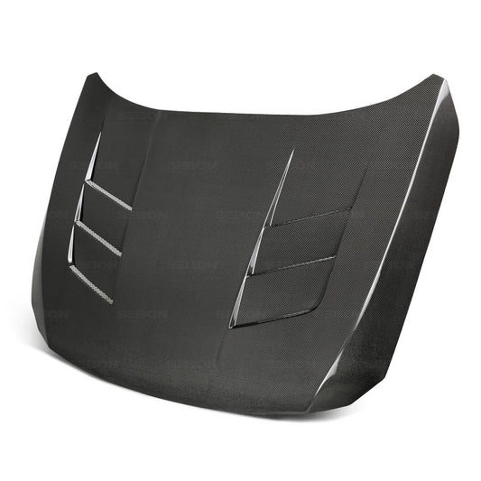 Seibon TS-style carbon fiber hood for 2018-2022 Honda Accord - HD18HDACC-TS