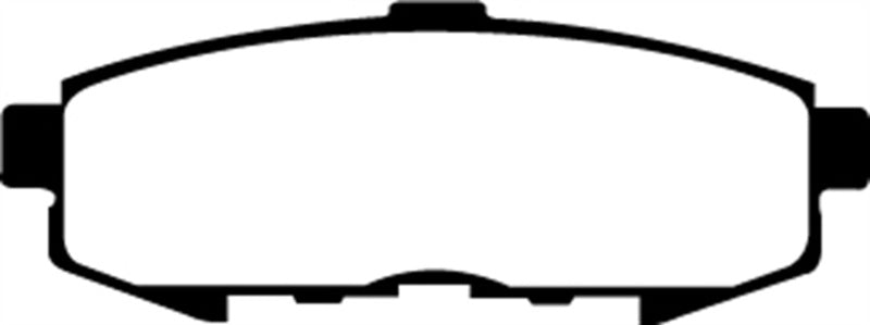 EBC GreenStuff Rear Brake Pads - DP61733 EBC