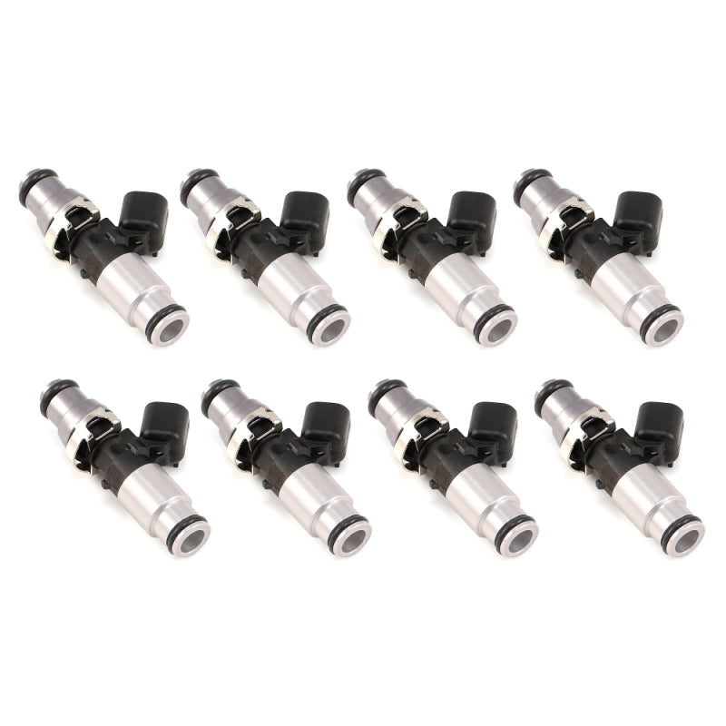 Injector Dynamics 2600-XDS Injectors - 60mm Length - 14mm Top - 14mm Bottom Adapter - Pot (Set of 8) - 2600.60.14.14B.8-PU