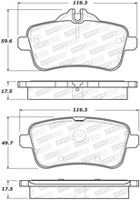 Load image into Gallery viewer, StopTech Premium Ceramic Front Brake Pads - 308.16300