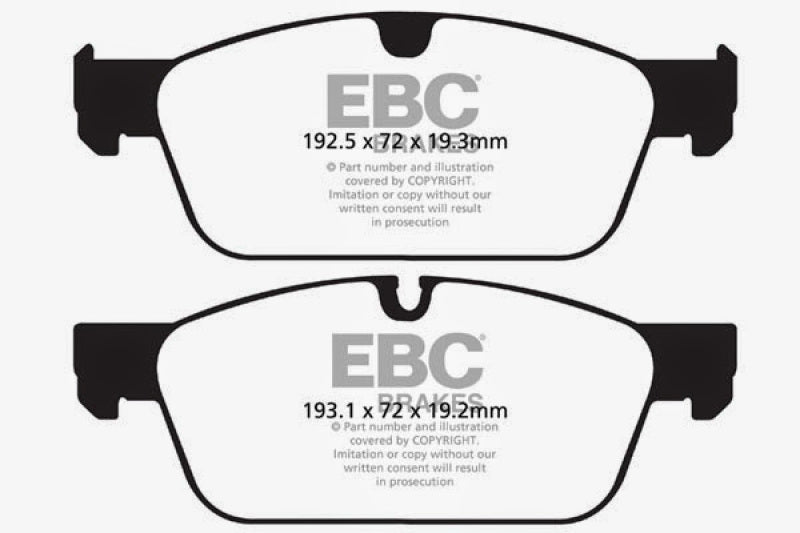 EBC Ultimax2 Front Brake Pads - UD1636 EBC