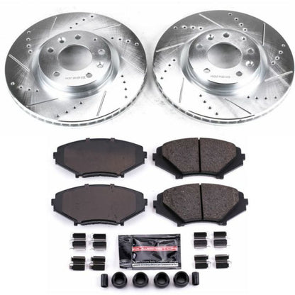 Power Stop 04-08 Mazda RX-8 Front Z23 Evolution Sport Brake Kit PowerStop