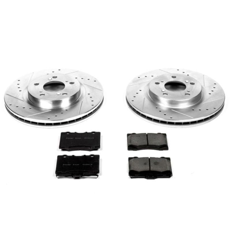 Power Stop 05-12 Acura RL Front Z23 Evolution Sport Brake Kit PowerStop