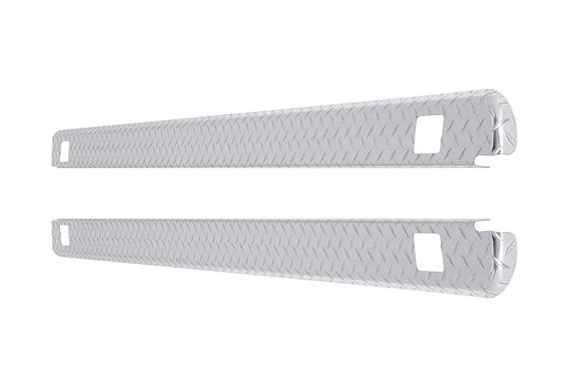 Dee Zee Brite-Tread Aluminum Wrap-Around Bed Caps with Stake-Pocket Openings for 2007-2013 Chevrolet Silverado, part DZ 11986