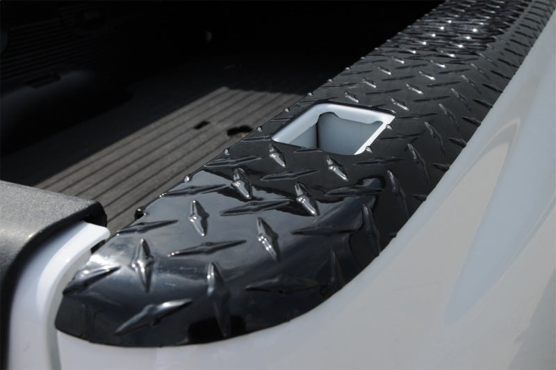Dee Zee Black-Tread Aluminum Wrap-Around Bed Caps with Stake-Pocket Openings for 2007-2013 Chevrolet Silverado, part DZ 11987B
