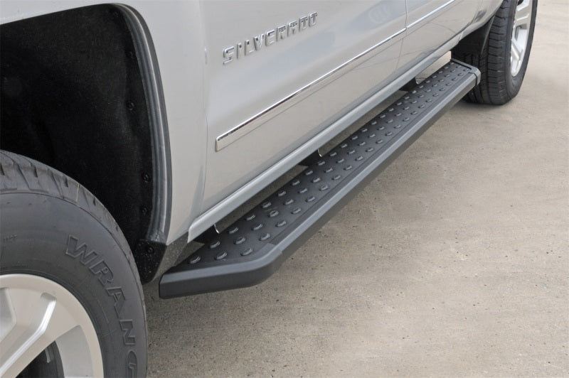 Dee Zee NXt Running Boards for 1999-2023 Chevrolet, GMC, Dodge and Ford full-size trucks, part DZ 16301