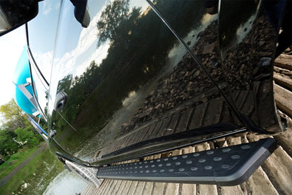 Dee Zee NXt Running Boards for 1999-2023 Chevrolet, GMC, Dodge and Ford full-size trucks, part DZ 16321