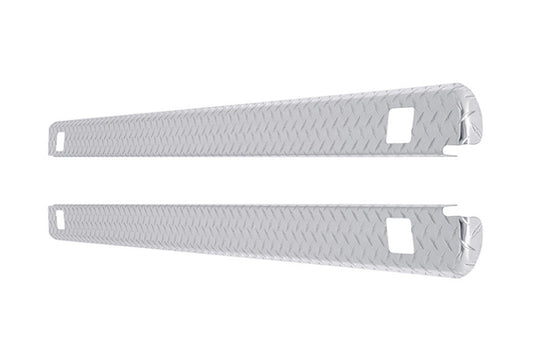 Dee Zee Brite-Tread Aluminum Wrap-Around Bed Caps with Stake-Pocket Openings for 2002-2009 Dodge Ram, part DZ 31982