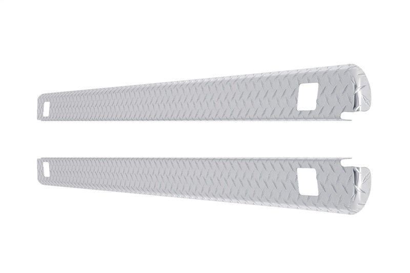 Dee Zee Brite-Tread Aluminum Wrap-Around Bed Caps with Stake-Pocket Openings for 2002-2009 Dodge Ram, part DZ 31983