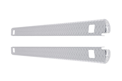 Dee Zee Brite-Tread Aluminum Wrap-Around Bed Caps with Stake-Pocket Openings for 2002-2009 Dodge Ram, part DZ 31983
