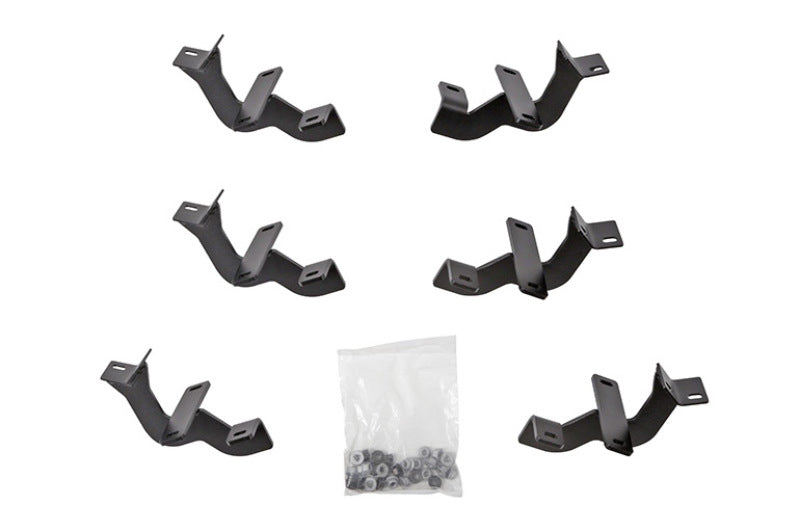Dee Zee Hex Series Side Step Bracket Kit for 2015-2023 Ford F-150/Super Duty, part DZ 66327