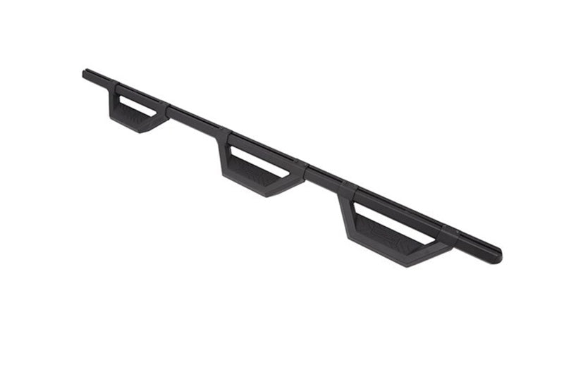 Dee Zee Hex Series Textured Black Aluminum Side Steps for 1999-2023 Chevrolet, GMC, Dodge and Ford full-size trucks, part DZ 66351WTB