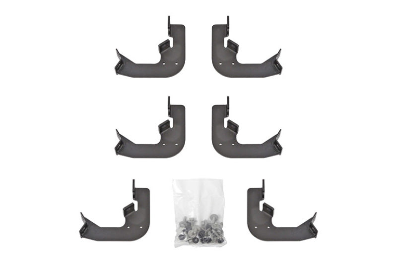 Dee Zee Hex Series Side Step Bracket Kit for 2016-203 Nissan Titan, part DZ 66355