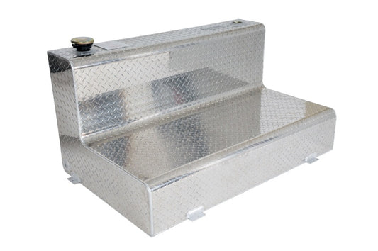 Dee Zee 80-Gallon Brite-Tread Aluminum L-Shaped Auxiliary Transfer Tank, part DZ 91767X