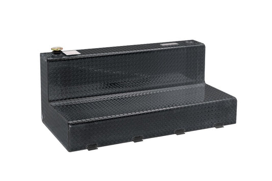 Dee Zee 80-Gallon Black Black-Tread Aluminum L-Shaped Auxiliary Transfer Tank, part DZ 91767XB