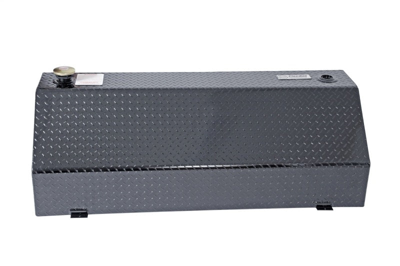 Dee Zee 76-Gallon Black Black-Tread Aluminum Wedge Auxiliary Transfer Tank, part DZ 92556B