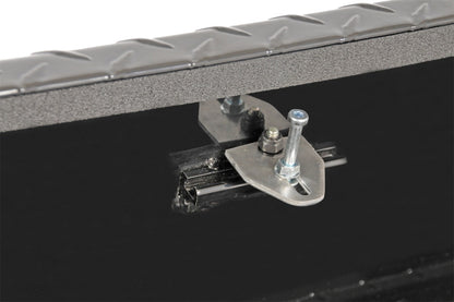Dee Zee 92-Gallon Black Black-Tread Aluminum Transfer Tank & Tool Box Combo, part DZ 92647B