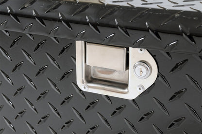 Dee Zee 43-Gallon Black Black-Tread Aluminum Transfer Tank & Tool Box Combo, part DZ 92740B