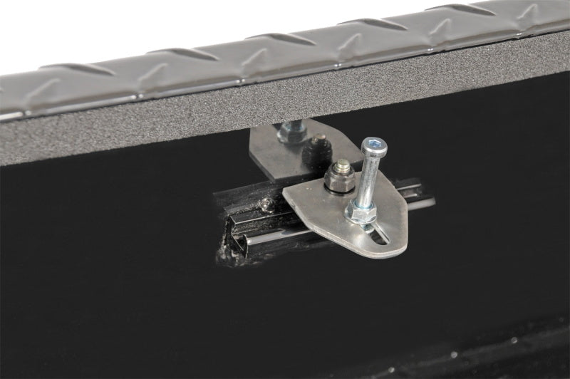 Dee Zee 43-Gallon Black Black-Tread Aluminum Transfer Tank & Tool Box Combo, part DZ 92740B