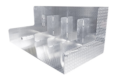 Dee Zee 92-Gallon Brite-Tread Aluminum L-Shaped Auxiliary Transfer Tank, part DZ 92747