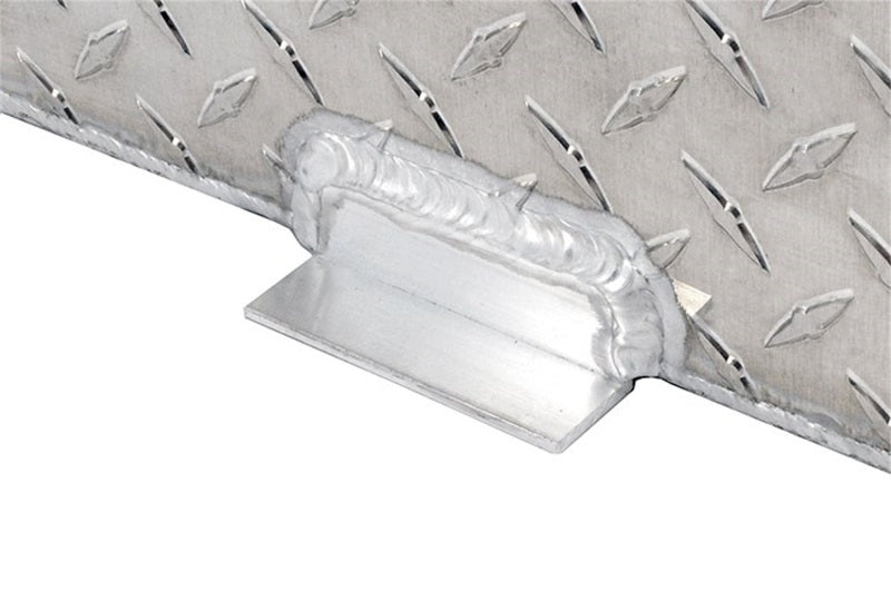 Dee Zee 92-Gallon Brite-Tread Aluminum L-Shaped Auxiliary Transfer Tank, part DZ 92747