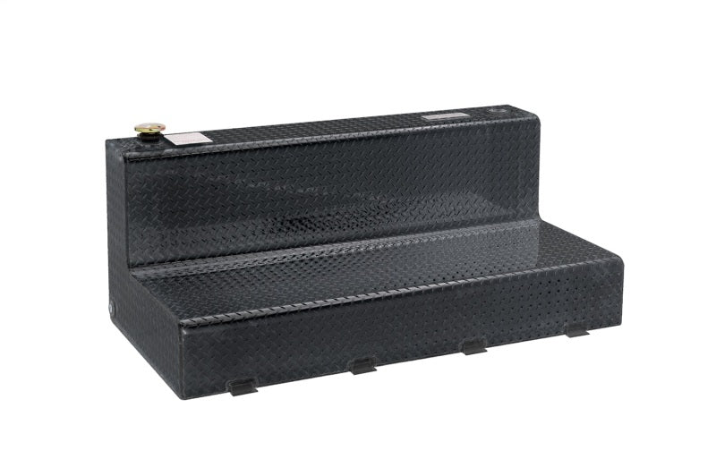 Dee Zee 92-Gallon Black Black-Tread Aluminum L-Shaped Auxiliary Transfer Tank, part DZ 92747B