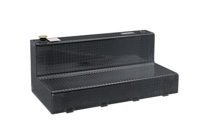 Dee Zee 92-Gallon Black Black-Tread Aluminum L-Shaped Auxiliary Transfer Tank, part DZ 92747B
