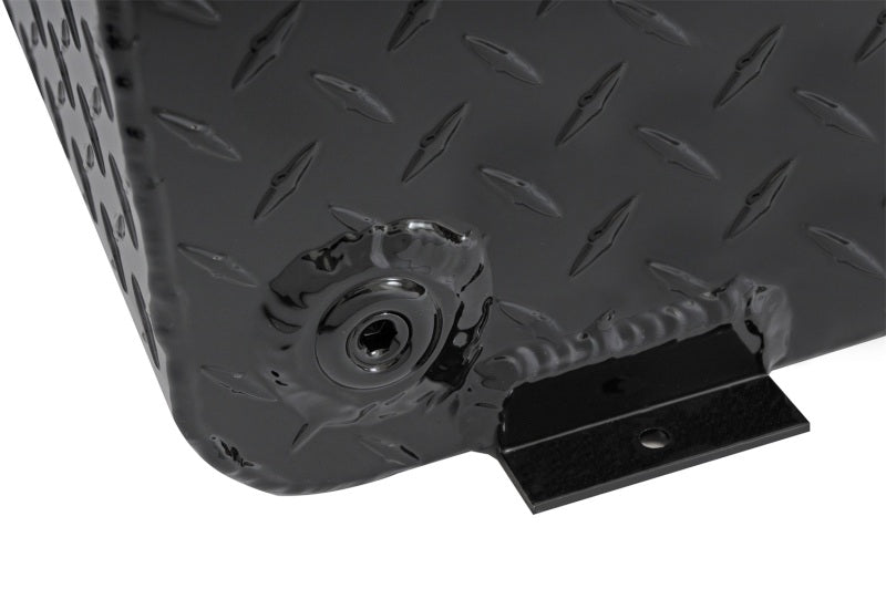 Dee Zee 92-Gallon Black Black-Tread Aluminum L-Shaped Auxiliary Transfer Tank, part DZ 92747B
