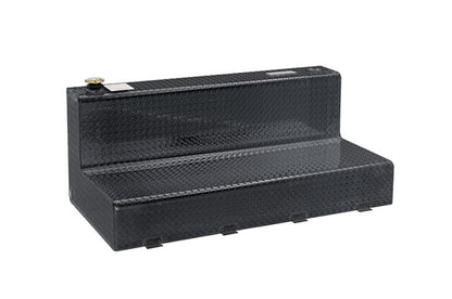Dee Zee 111-Gallon Black Black-Tread Aluminum L-Shaped Auxiliary Transfer Tank, part DZ 92756B