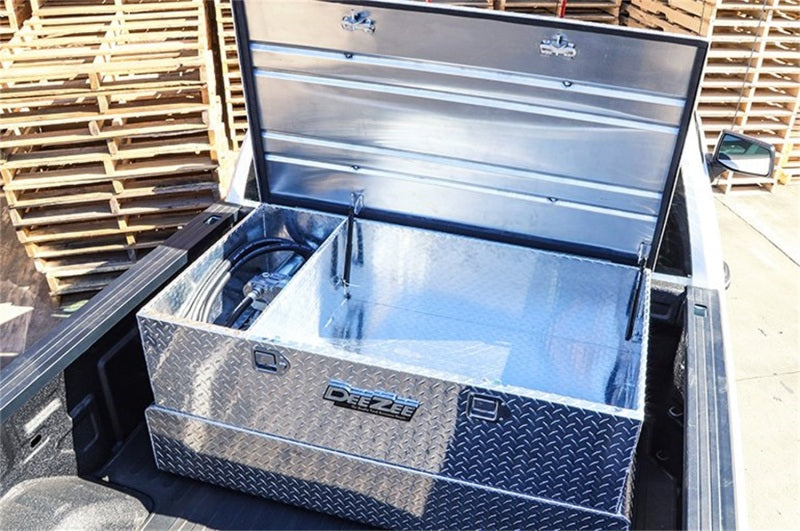 Dee Zee 75-Gallon Brite-Tread Aluminum Transfer Tank & Tool Box Combo, part DZ 92856