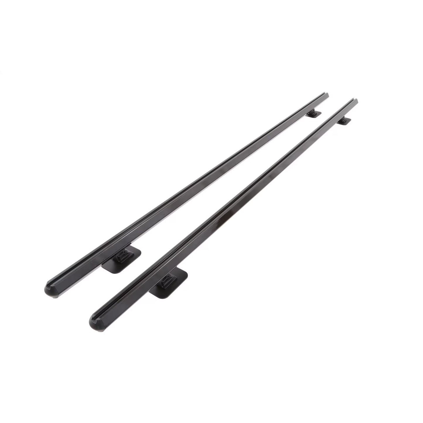Dee Zee Hex Series Gloss Black Aluminum Truck Bed Side Rails for 2003-2023 Dodge Ram / Ram trucks, part DZ 99705B